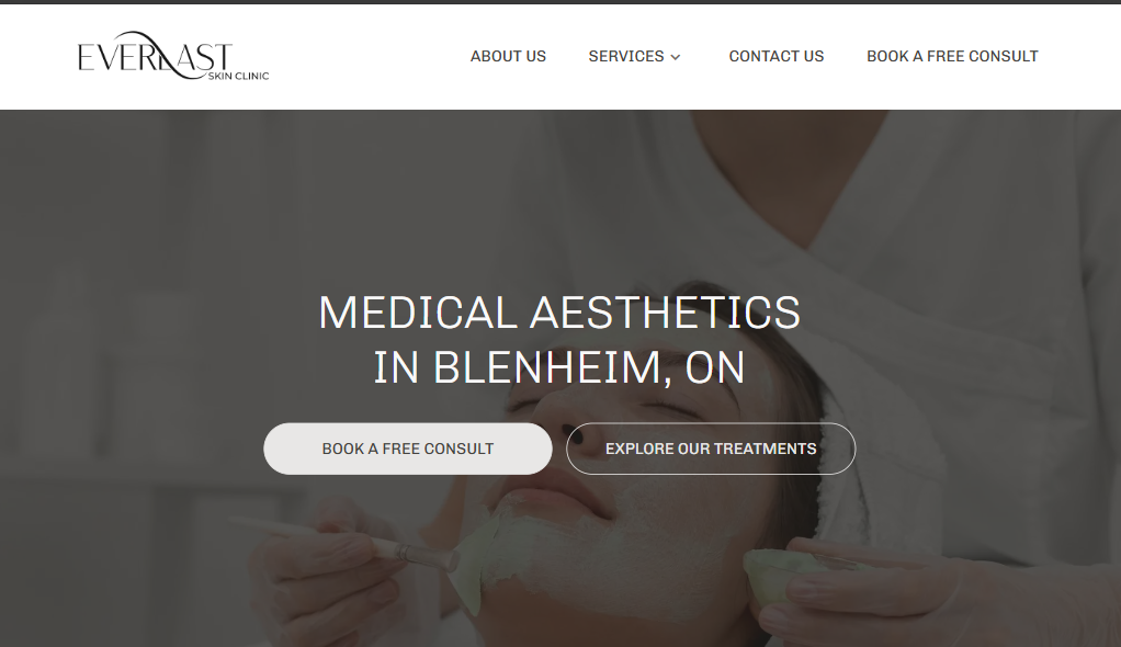 Everlast Skin Clinic — desktop