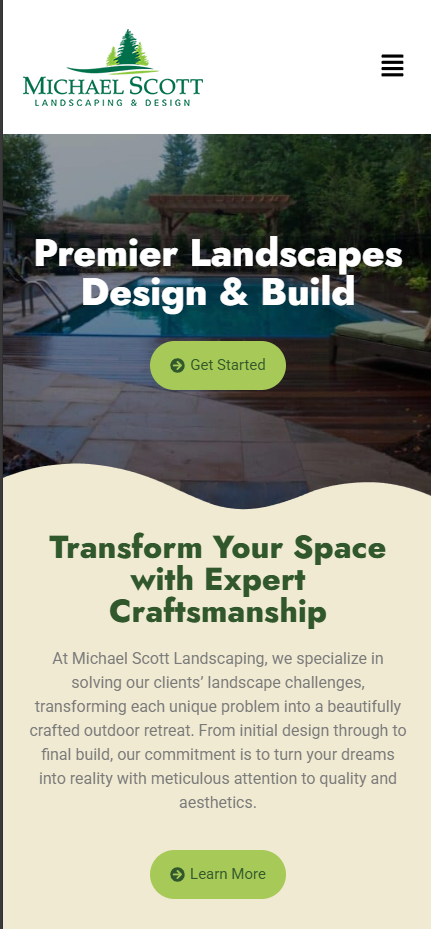 Michael Scott Landscaping & Design — mobile
